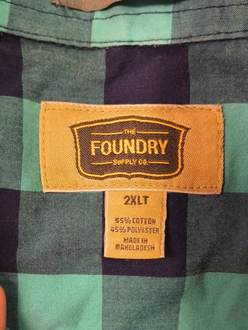 Goodfellow & Co/ The Foundry XXL Plaid Button-Down Shirt Bundle - Picture 5 of 6